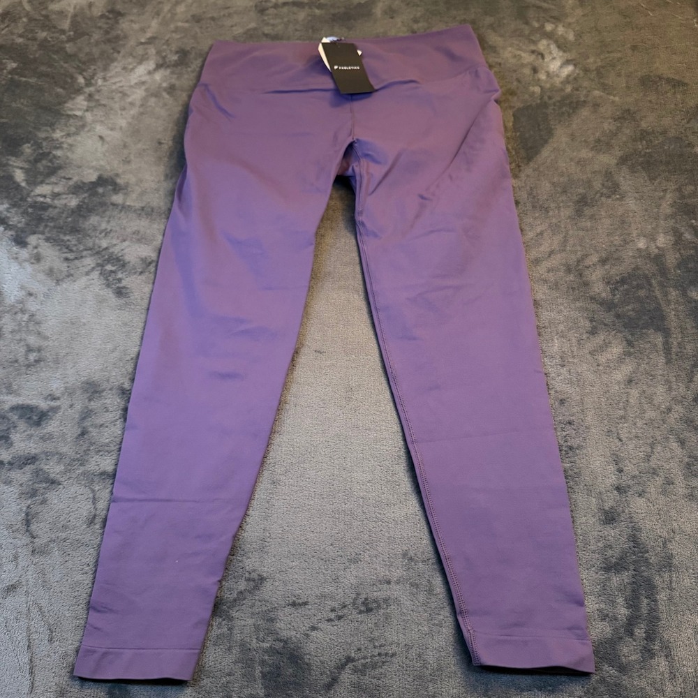 Fabletics Seamless Leggings Womens XXL/1X Purple High Waisted‎ Compression NWT